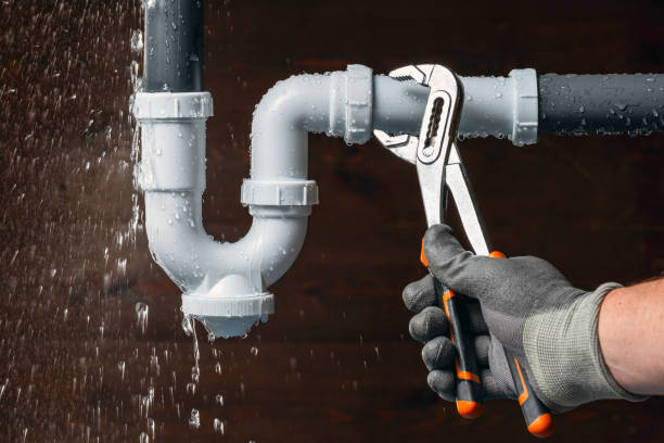 Professional Plumbing technician working in Export, PA